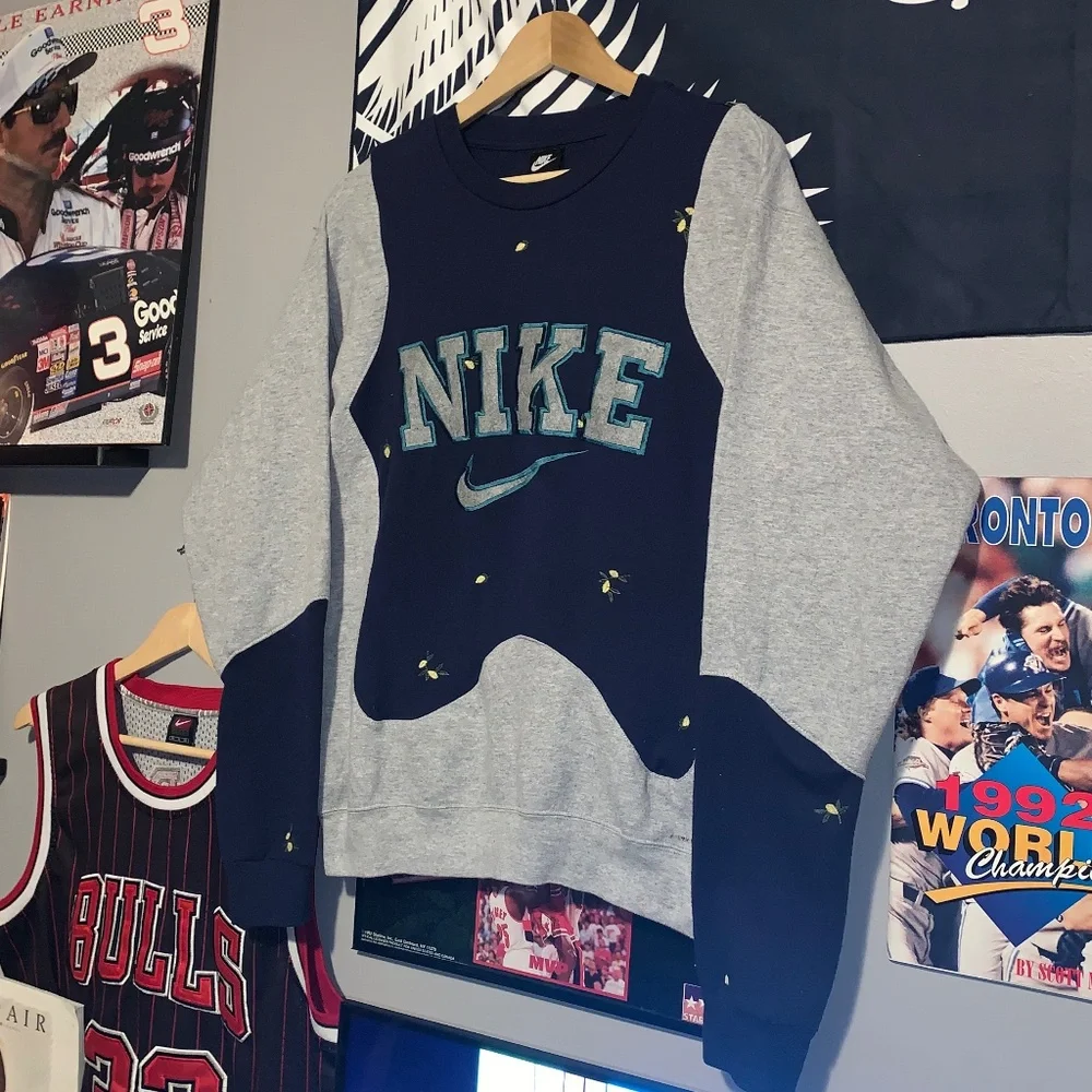 Custom Nike Rework Crewneck - Picture 2 of 7